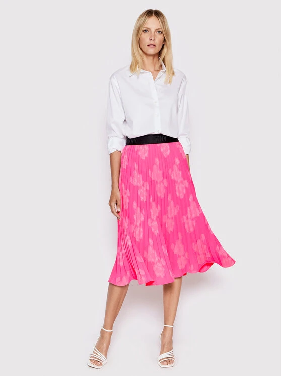 Εξοδος 💯 DKNY Γυναίκες Midi Πλισέ φούστα P2BN2CVM Ροζ Regular Fit 👏 4 Εξοδος 💯 DKNY Γυναίκες Midi Πλισέ φούστα P2BN2CVM Ροζ Regular Fit 👏 - Image 2