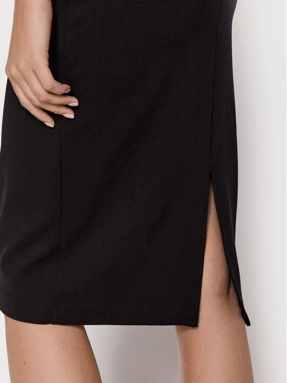 Best Pirce 🛒 DKNY Γυναίκες Φούστα Midi P2ANQM27 Μαύρο Slim Fit 🎉 6 Best Pirce 🛒 DKNY Γυναίκες Φούστα Midi P2ANQM27 Μαύρο Slim Fit 🎉 - Image 4