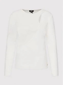 Πολύ καλή προσφορά ✔️ DKNY Γυναίκες Πουλόβερ P2ASAXA7 Λευκό Slim Fit 🔥 -Ενδυματολογικός Παράδεισος Κατάστημα unnamed file 3711