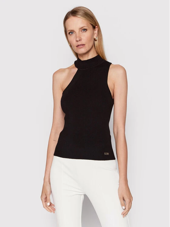 Best Pirce 🤩 DKNY Γυναίκες Πουλόβερ P2ASAA41 Μαύρο Slim Fit ✨ 3 Best Pirce 🤩 DKNY Γυναίκες Πουλόβερ P2ASAA41 Μαύρο Slim Fit ✨