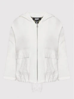 Προώθηση 🧨 DKNY Γυναίκες Μεταβατικά Μπουφάν Μπουφάν μεταβατικό P2AC7M24 Λευκό Relaxed Fit 🥰 -Ενδυματολογικός Παράδεισος Κατάστημα unnamed file 3726