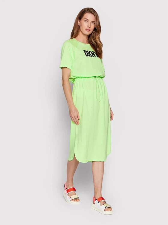 Flash Sale 🔔 DKNY Γυναίκες Καθημερινά Φορέματα Φόρεμα καθημερινό P2AD7EGQ Πράσινο Regular Fit ⭐ 4 Flash Sale 🔔 DKNY Γυναίκες Καθημερινά Φορέματα Φόρεμα καθημερινό P2AD7EGQ Πράσινο Regular Fit ⭐ - Image 2