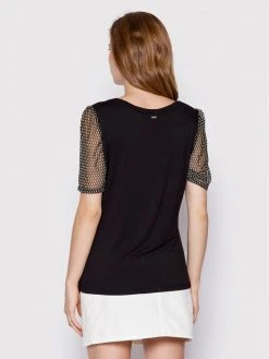 Ολοκαίνουργιο 👏 DKNY Γυναίκες Μπλουζάκια Μπλουζάκι P21H9ILY Μαύρο Regular Fit ✨ -Ενδυματολογικός Παράδεισος Κατάστημα unnamed file 3749