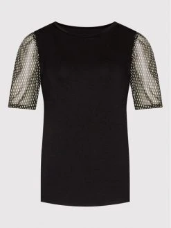 Ολοκαίνουργιο 👏 DKNY Γυναίκες Μπλουζάκια Μπλουζάκι P21H9ILY Μαύρο Regular Fit ✨ -Ενδυματολογικός Παράδεισος Κατάστημα unnamed file 3751