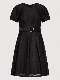 Ολοκαίνουργιο ⭐ DKNY Γυναίκες Καθημερινά Φορέματα Φόρεμα καθημερινό P2AB7M14 Μαύρο Regular Fit 😍 -Ενδυματολογικός Παράδεισος Κατάστημα unnamed file 3756