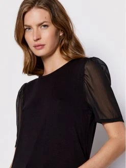 Εξοδος 🤩 DKNY Γυναίκες Μπλουζάκια Μπλουζάκι P21H7ILY Μαύρο Regular Fit ⌛ -Ενδυματολογικός Παράδεισος Κατάστημα unnamed file 3760