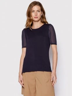 Εξοδος 🎉 DKNY Γυναίκες Μπλουζάκια Μπλουζάκι P21H7ILY Σκούρο μπλε Regular Fit ✔️