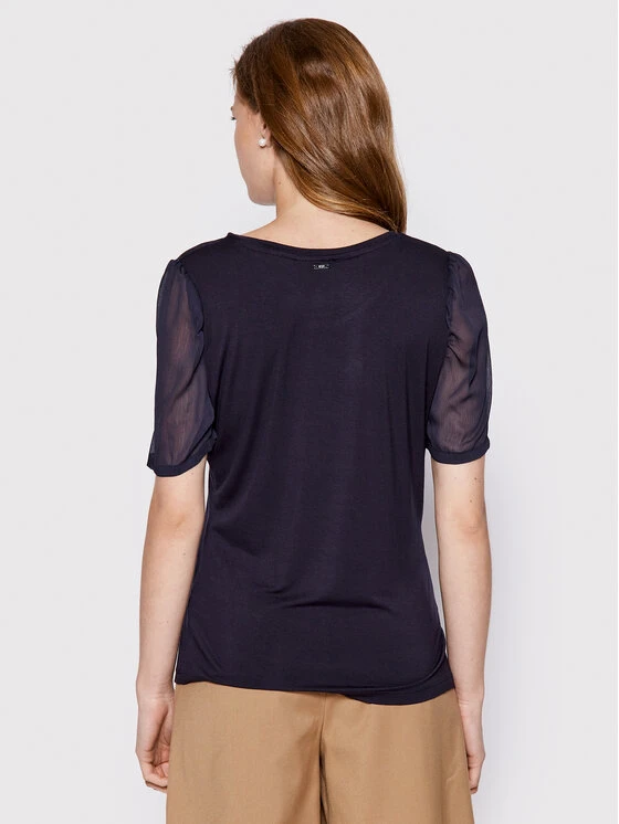 Εξοδος 🎉 DKNY Γυναίκες Μπλουζάκια Μπλουζάκι P21H7ILY Σκούρο μπλε Regular Fit ✔️ 5 Εξοδος 🎉 DKNY Γυναίκες Μπλουζάκια Μπλουζάκι P21H7ILY Σκούρο μπλε Regular Fit ✔️ - Image 3