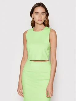 Προϋπολογισμός ⌛ DKNY Γυναίκες Tops Τοπ P2AAQM26 Πράσινο Regular Fit ⌛