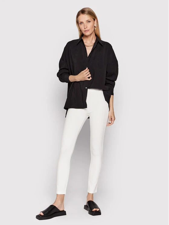 Best Pirce 🎉 DKNY Γυναίκες Κολάν P0RK8CMD Λευκό Slim Fit ✔️ 4 Best Pirce 🎉 DKNY Γυναίκες Κολάν P0RK8CMD Λευκό Slim Fit ✔️ - Image 2