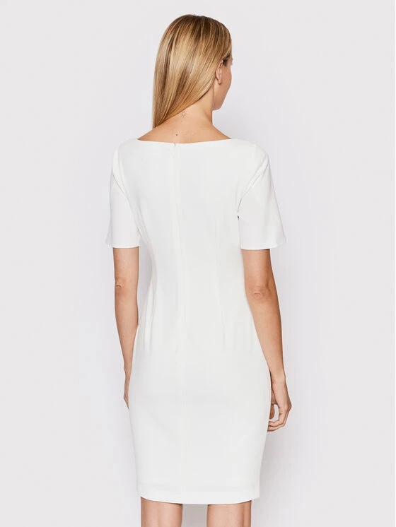 Φτηνός 🎁 DKNY Γυναίκες Κοκτέιλ Φορέματα Φόρεμα κοκτέιλ DD2BN927 Λευκό Slim Fit 😍 5 Φτηνός 🎁 DKNY Γυναίκες Κοκτέιλ Φορέματα Φόρεμα κοκτέιλ DD2BN927 Λευκό Slim Fit 😍 - Image 3