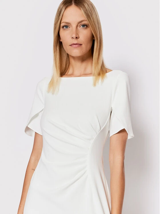 Φτηνός 🎁 DKNY Γυναίκες Κοκτέιλ Φορέματα Φόρεμα κοκτέιλ DD2BN927 Λευκό Slim Fit 😍 6 Φτηνός 🎁 DKNY Γυναίκες Κοκτέιλ Φορέματα Φόρεμα κοκτέιλ DD2BN927 Λευκό Slim Fit 😍 - Image 4