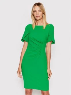 Φτηνός ❤️ DKNY Γυναίκες Κοκτέιλ Φορέματα Φόρεμα κοκτέιλ DD2BN927 Πράσινο Slim Fit 😍
