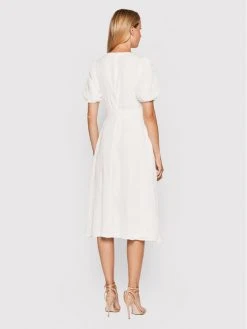 Best Pirce ⭐ DKNY Γυναίκες Καθημερινά Φορέματα Φόρεμα καθημερινό DD2BE308 Λευκό Regular Fit 👏 -Ενδυματολογικός Παράδεισος Κατάστημα unnamed file 3818