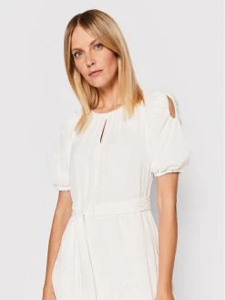 Best Pirce ⭐ DKNY Γυναίκες Καθημερινά Φορέματα Φόρεμα καθημερινό DD2BE308 Λευκό Regular Fit 👏 -Ενδυματολογικός Παράδεισος Κατάστημα unnamed file 3819