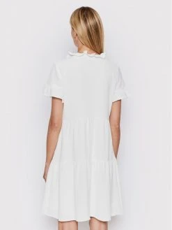 Εκπτωση 👍 DKNY Γυναίκες Καλοκαιρινά Φορέματα Φόρεμα καλοκαιρινό DD2B7670 Λευκό Regular Fit 🧨 -Ενδυματολογικός Παράδεισος Κατάστημα unnamed file 3839