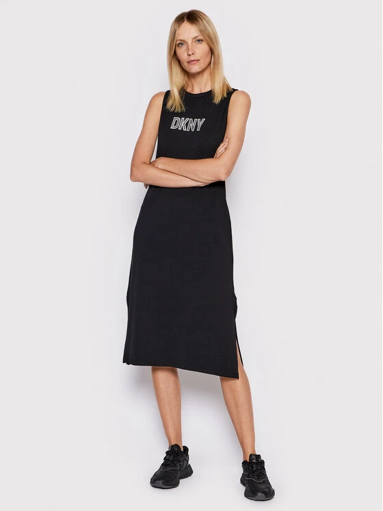 Η καλύτερη συμφωνία ⌛ DKNY Γυναίκες Καθημερινά Φορέματα Φόρεμα καθημερινό DD2ANR15 Μαύρο Regular Fit ⌛ 4 Η καλύτερη συμφωνία ⌛ DKNY Γυναίκες Καθημερινά Φορέματα Φόρεμα καθημερινό DD2ANR15 Μαύρο Regular Fit ⌛ - Image 2