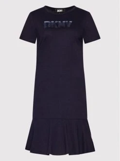 Τοπ 10 ⌛ DKNY Γυναίκες Καθημερινά Φορέματα Φόρεμα καθημερινό DD2ANJ97 Σκούρο μπλε Regular Fit 🤩 -Ενδυματολογικός Παράδεισος Κατάστημα unnamed file 3856