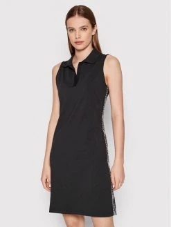 Φτηνός ✔️  DKNY Γυναίκες Καθημερινά Φορέματα Φόρεμα καθημερινό DD2ANB00 Μαύρο Regular Fit 😀