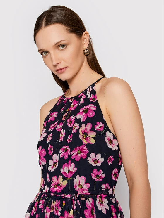 Καλύτερη πώληση 👍 DKNY Γυναίκες Καλοκαιρινά Φορέματα Φόρεμα καλοκαιρινό DD2AI453 Σκούρο μπλε Regular Fit 😍 6 Καλύτερη πώληση 👍 DKNY Γυναίκες Καλοκαιρινά Φορέματα Φόρεμα καλοκαιρινό DD2AI453 Σκούρο μπλε Regular Fit 😍 - Image 4