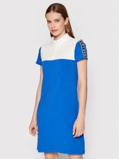 Το φθηνότερο 🎉 DKNY Γυναίκες Καθημερινά Φορέματα Φόρεμα καθημερινό DD2AN247 Μπλε Slim Fit 🤩