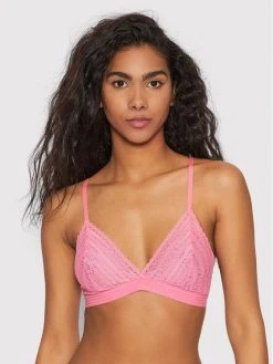 Best Pirce ✔️ DKNY Γυναίκες Χωρίς Μπανέλα Σουτιέν Bralette DK7356 Ροζ 🥰