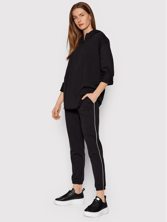 Νέος 😀 DKNY Γυναίκες Παντελόνια Φόρμας Παντελόνι φόρμας YI2722524 Μαύρο Regular Fit 😀 4 Νέος 😀 DKNY Γυναίκες Παντελόνια Φόρμας Παντελόνι φόρμας YI2722524 Μαύρο Regular Fit 😀 - Image 2