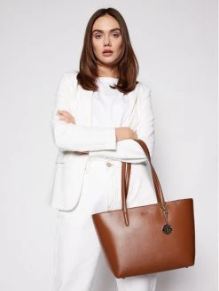 Best Pirce 🥰 DKNY Γυναίκες Τσάντες με Χερούλι Τσάντα Bryant R74A3014 Καφέ 🥰 -Ενδυματολογικός Παράδεισος Κατάστημα unnamed file 4092