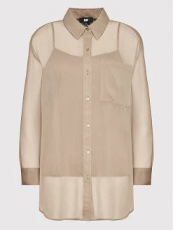 Προϋπολογισμός ✔️ DKNY Γυναίκες Casual Πουκάμισα Πουκάμισο P1KMFK72 Καφέ Relaxed Fit 👍 -Ενδυματολογικός Παράδεισος Κατάστημα unnamed file 441