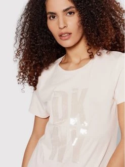 Νέος 🛒 DKNY Γυναίκες T-shirts T-Shirt P1KMADNA Ροζ Regular Fit 💯 -Ενδυματολογικός Παράδεισος Κατάστημα unnamed file 450