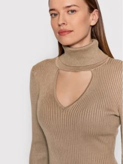 Εξοδος 🛒 DKNY Γυναίκες Πλεκτά Φορέματα Φόρεμα υφασμάτινο P1KUAPA0 Καφέ Slim Fit 😍 -Ενδυματολογικός Παράδεισος Κατάστημα unnamed file 455