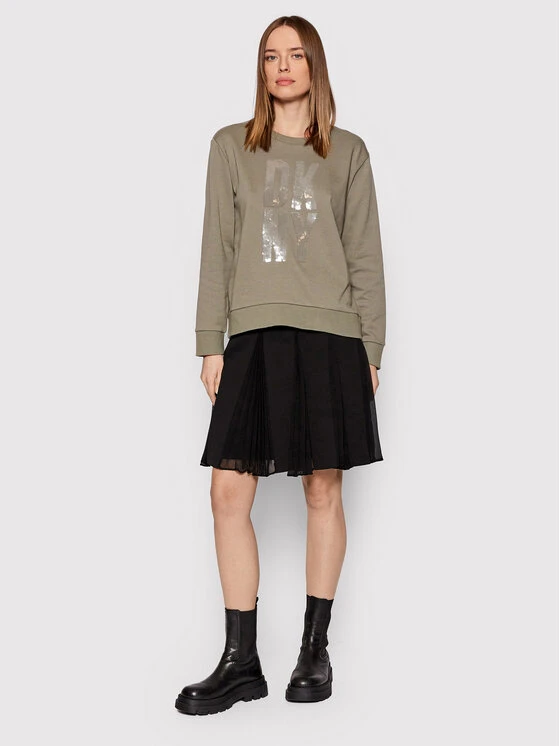 Συμφωνίες ⭐ DKNY Γυναίκες Μπλούζες Χωρίς Φερμουάρ Μπλούζα P1KMAB2R Γκρι Regular Fit ⭐ 4 Συμφωνίες ⭐ DKNY Γυναίκες Μπλούζες Χωρίς Φερμουάρ Μπλούζα P1KMAB2R Γκρι Regular Fit ⭐ - Image 2