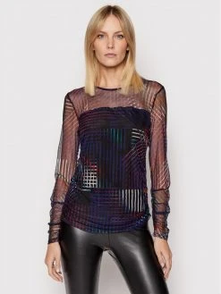 Κουπόνι 🌟 DKNY Γυναίκες Μπλουζάκια Μπλουζάκι P1JH8GPC Μαύρο Slim Fit 🛒