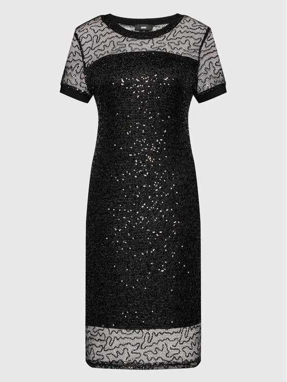 Προώθηση 🛒 DKNY Γυναίκες Κοκτέιλ Φορέματα Φόρεμα κοκτέιλ P1JD8KUC Μαύρο Regular Fit ⌛ 7 Προώθηση 🛒 DKNY Γυναίκες Κοκτέιλ Φορέματα Φόρεμα κοκτέιλ P1JD8KUC Μαύρο Regular Fit ⌛ - Image 5