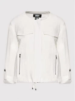 Προϋπολογισμός ⌛ DKNY Γυναίκες Μεταβατικά Μπουφάν Μπουφάν μεταβατικό P2RCTB41 Λευκό Regular Fit ✔️ -Ενδυματολογικός Παράδεισος Κατάστημα unnamed file 54