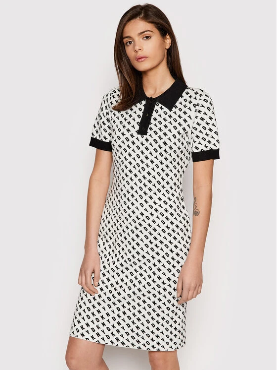 Προώθηση 🌟 DKNY Γυναίκες Πλεκτά Φορέματα Φόρεμα υφασμάτινο DD1JD577 Λευκό Slim Fit 🥰 3 Προώθηση 🌟 DKNY Γυναίκες Πλεκτά Φορέματα Φόρεμα υφασμάτινο DD1JD577 Λευκό Slim Fit 🥰