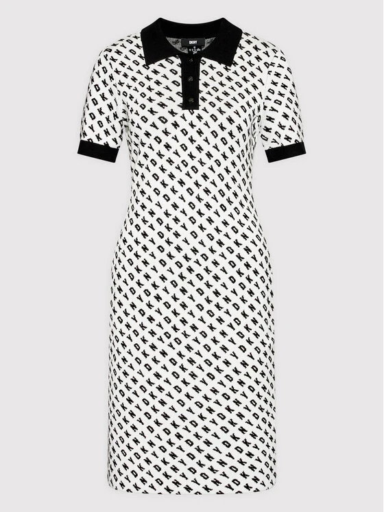 Προώθηση 🌟 DKNY Γυναίκες Πλεκτά Φορέματα Φόρεμα υφασμάτινο DD1JD577 Λευκό Slim Fit 🥰 7 Προώθηση 🌟 DKNY Γυναίκες Πλεκτά Φορέματα Φόρεμα υφασμάτινο DD1JD577 Λευκό Slim Fit 🥰 - Image 5