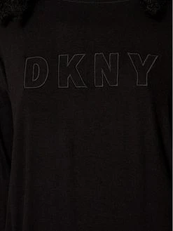 Συμφωνίες ⭐ DKNY Γυναίκες Μπλούζες & Μπλουζάκια Πιτζάμας Μπλούζα πιτζάμας YI3419330 Μαύρο ✔️ -Ενδυματολογικός Παράδεισος Κατάστημα unnamed file 602