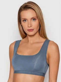 Κουπόνι 🔔 DKNY Γυναίκες Χωρίς Μπανέλα Σουτιέν τοπ DK7388 Σκούρο μπλε 🌟