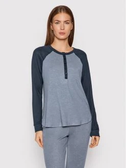 Νέος ✔️ DKNY Γυναίκες Πιτζάμες Σετ Πιτζάμα YI2922485 Μπλε 👏 -Ενδυματολογικός Παράδεισος Κατάστημα unnamed file 742