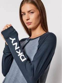Νέος ✔️ DKNY Γυναίκες Πιτζάμες Σετ Πιτζάμα YI2922485 Μπλε 👏 -Ενδυματολογικός Παράδεισος Κατάστημα unnamed file 744