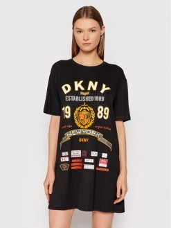 Best Pirce 🧨 DKNY Γυναίκες Νυχτικά & Μεσοφόρια Νυχτικό YI2322486 Μαύρο ❤️