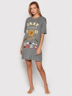 Συμφωνίες ✨ DKNY Γυναίκες Νυχτικά & Μεσοφόρια Νυχτικό YI2322486 Γκρι 🎉 -Ενδυματολογικός Παράδεισος Κατάστημα unnamed file 768