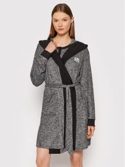 Προώθηση ✨ DKNY Γυναίκες Ρόμπες Ρόμπα YI2022485 Γκρι ⭐