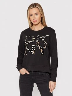 Best Pirce ❤️ DKNY Γυναίκες Μπλούζες Μπλούζα P1HPRB2R Μαύρο Regular Fit ❤️