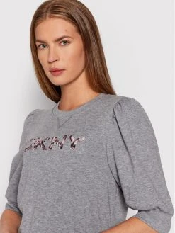 Εκπτωση 😀 DKNY Γυναίκες Μπλούζες Μπλούζα P1GQSJ34 Γκρι Regular Fit 🔔 -Ενδυματολογικός Παράδεισος Κατάστημα unnamed file 823