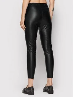 Κουπόνι 💯 DKNY Γυναίκες Δερμάτινα Παντελόνια Παντελόνι από απομίμηση δέρματος P1RKXGIJ Μαύρο Slim Fit ✔️ -Ενδυματολογικός Παράδεισος Κατάστημα unnamed file 827