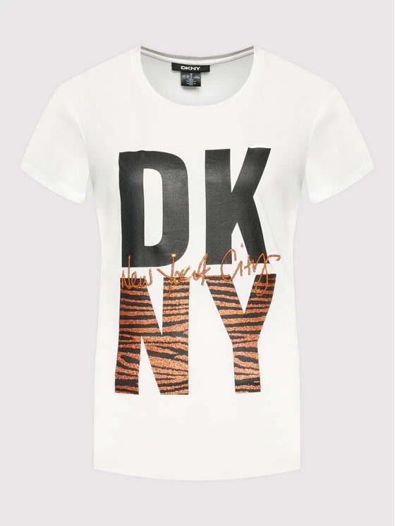 Καλύτερη πώληση 💯 DKNY Γυναίκες T-shirts T-Shirt P1HPVDNA Λευκό Regular Fit 😀 7 Καλύτερη πώληση 💯 DKNY Γυναίκες T-shirts T-Shirt P1HPVDNA Λευκό Regular Fit 😀 - Image 5