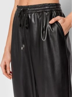 Flash Sale ❤️ DKNY Γυναίκες Δερμάτινα Παντελόνια Παντελόνι από απομίμηση δέρματος P1HKUKA4 Μαύρο Regular Fit ⭐ -Ενδυματολογικός Παράδεισος Κατάστημα unnamed file 853