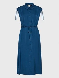 Νέος 🔥 DKNY Γυναίκες Φορέματα σε Στυλ Πουκάμισο & Σεμιζιέ Φόρεμα πουκάμισο DD2F3868 Σκούρο μπλε Regular Fit 👏 -Ενδυματολογικός Παράδεισος Κατάστημα unnamed file 89